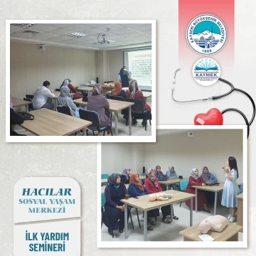 KAYMEK’ten ilçelerde ilk yardım semineri
