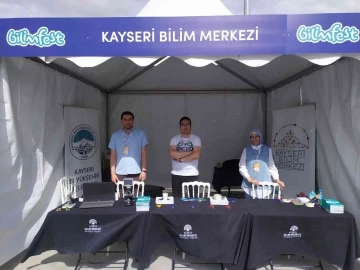 Kayseri Bilim Merkezi, Konya Bilimfest’te ilgi odağı oldu
