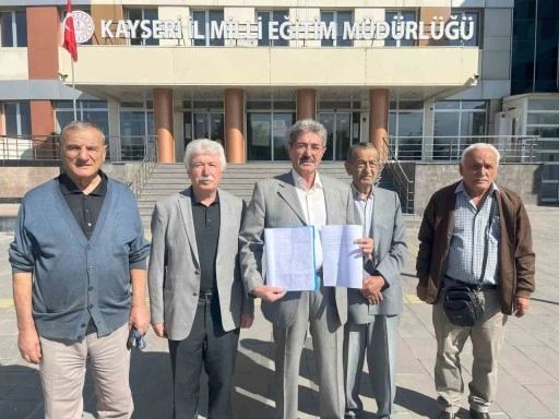 Kayseri’de emekli öğretmenlerden ’yeni mekan’ talebi