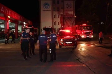 Kayseri’den 15 itfaiyeci Gülnar’da
