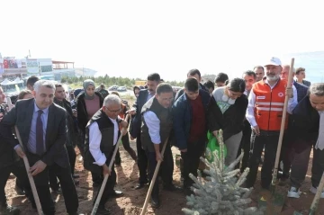 Kayseri’nin denizi ağaçlandırılıyor
