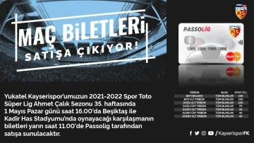 Kayserispor - Beşiktaş maçı bilet fiyatları belli oldu
