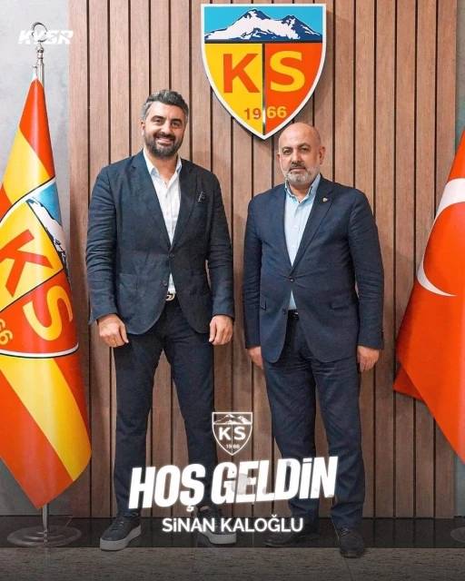 Kayserispor’da Sinan Kaloğlu dönemi
