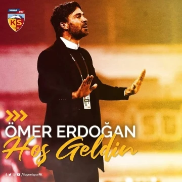 Kayserispor Ömer Erdoğan ile anlaştı
