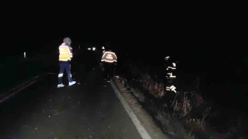 Kaza sonrası zifiri karanlıkta ceset ve yaralı aradılar
