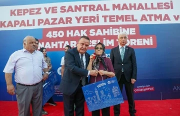 Kepez ve Santral Mahallesi'nde çifte mutluluk 