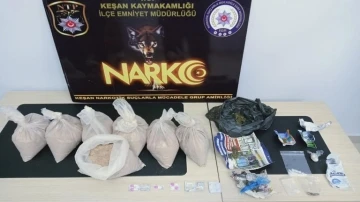 Keşan’da 6 kilo eroin ele geçirildi
