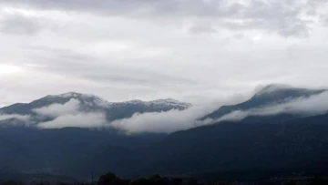 Kestel Dağı'na ilk kar düştü