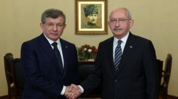 Kılıçdaroğlu, Ahmet Davutoğlu'nu ağırladı