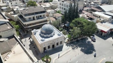 Kilis'te depremden etkilenen camilerde restorasyon çalışmaları sürüyor