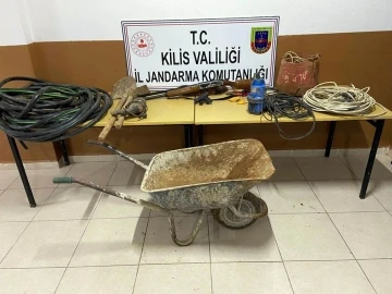 Kilis’te kaçak kazı yapan bir kişi yakalandı
