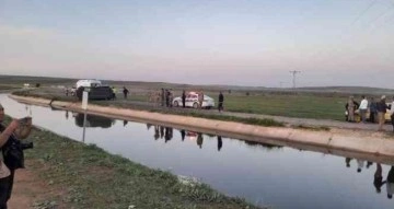 Kilis'te otomobil sulama kanalına uçtu: 4 ölü, 3 yaralı