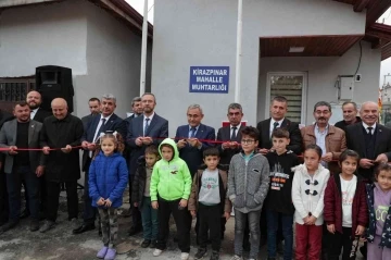 Kirazpınar’da çifte açılış
