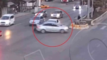 Kırıkkale’de trafik kameraları kamerada: Sürücülerin dikkatsizliği pes dedirtti
