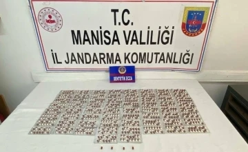 Kırkağaç’ta uyuşturucu hap ele geçirildi
