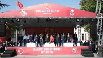 Kırklareli’nde 30 Ağustos Zafer Bayramı’nın 101. yıl dönümü törenlerle kutlandı
