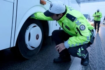 Kırklareli’nde kış lastiği denetimi
