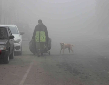 Kırklareli’nde yoğun sis etkili oluyor
