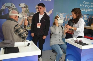 Kırşehir’de sosyal konut projesinin sanal gözlüklü tanıtımına büyük ilgi
