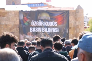 Kırşehir’de STK’lar İsrail’i protesto etti
