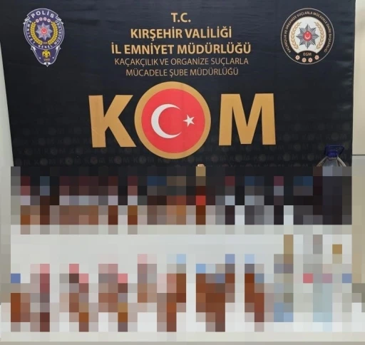 Kırşehir’de yılbaşı öncesinde sahte alkol operasyonu: 2 gözaltı
