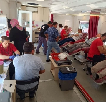 Kızılay kan bağış kampanyası başlattı

