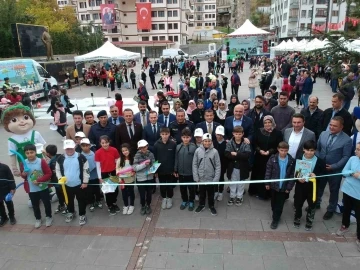 Kızılcahamam’da öğrenciler ’sosyal meydan’da buluştu
