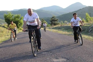 Kızılcahamam MTB Cup Dağ Bisikleti Yarışması  başladı
