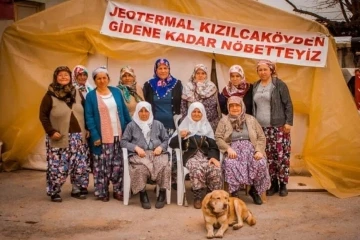 Kızılcaköylü kadınlar bu sefer nöbet için değil eğlence için davet ettiler
