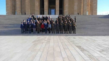 KKTC Büyükelçisi Korukoğlu’ndan Anıtkabir’e ziyaret
