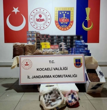 Kocaeli’de 7 bin 180 dolu ve boş makaron ele geçirildi
