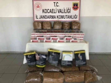 Kocaeli’de 82 kilo tütün ele geçirildi
