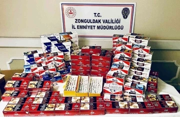 KOM ekipleri 30 bin adet bandrolsüz makaron ele geçirdi
