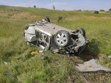 Kontrolden çıkan otomobil takla attı, sürücü hayatını kaybetti

