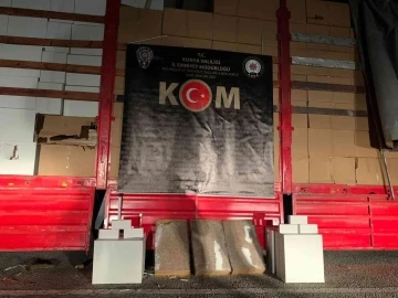 Konya’da 6 milyon 900 bin adet sigara ve makaron ele geçirildi
