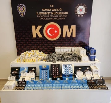 Konya’da kaçakçılık operasyonu: 11 gözaltı
