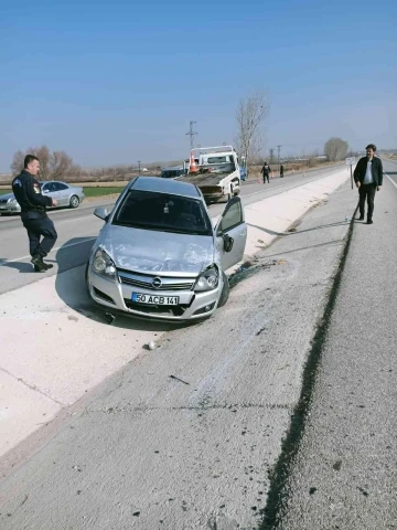 Konya’da kontrolden çıkan otomobil takla attı: 6 yaralı
