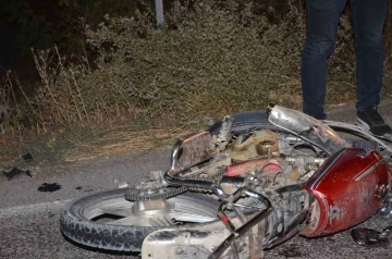 Konya’da otomobil ile motosiklet çarpıştı: 1 yaralı
