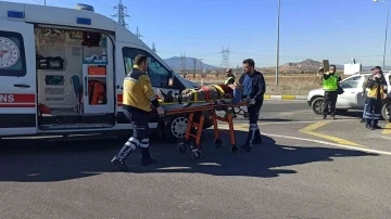 Konya’da trafik kazası: 2 yaralı
