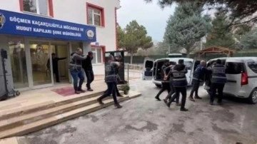 Konya Emniyetinden göçmen kaçakçılığı çetesine operasyon