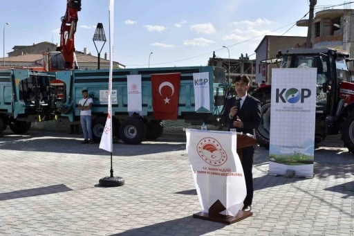 KOP’tan tarım arazilerinin ıslahı için önemli destek
