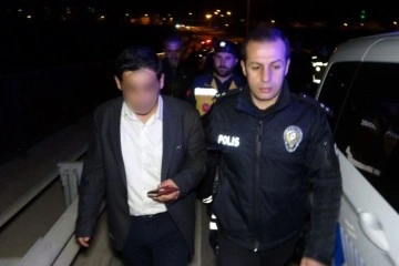 Köprüden atlamak istedi, polis ikna etti