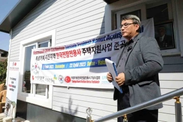 Koreliler Hatay’da Kore gazileri için yeni ev inşa etti
