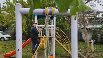 Köşk’te çocuk parkları yenileniyor
