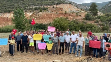 Köylülerin kum ocağı direnişi yargıya taşındı
