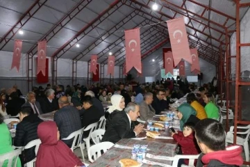 Kozan'da şehit aileleri ve gaziler iftarda bir araya geldi