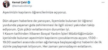 Küçükçekmece Belediye Başkanı Çebi: &quot;Aşevimizin kapılarını öğrencilerimize açıyoruz&quot;
