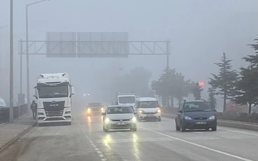 Kulu’da yoğun sis etkili oluyor
