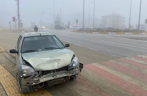 Kulu’da yoğun sis zincirleme kazaya neden oldu: 1 yaralı
