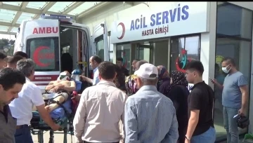 Kurban kesmeye giderken ATV’den düştü, hastanelik oldu
